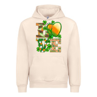 Sandshell st.patricks nurse love heart stethoscope Urban Hoodie - BarkalooDesign