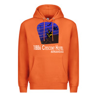 Carrot 1886 Crescent Hotel Eureka Springs Arkansas USA Halloween Haunted Bat  Premium Hoodie - lanVoArt