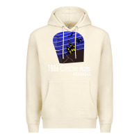 Sandshell 1886 Crescent Hotel Eureka Springs Arkansas USA Halloween Haunted Bat  Premium Hoodie - lanVoArt