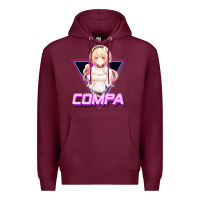 Burgundy hyperdimension neptunia (compa aesthetic) Premium Hoodie - lanVoArt