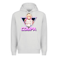 Dove Grey hyperdimension neptunia (compa aesthetic) Premium Hoodie - lanVoArt