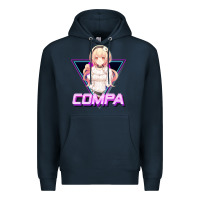 Navy hyperdimension neptunia (compa aesthetic) Premium Hoodie - lanVoArt