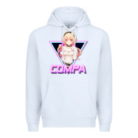 White hyperdimension neptunia (compa aesthetic) Premium Hoodie - lanVoArt