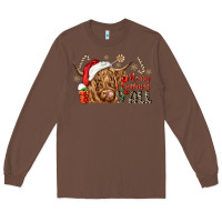 Chestnut merry christmas yall Long Sleeve Tee - CowGirlArtShop