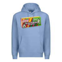 Colony Blue old school fruit stripe gum Premium Hoodie - lanVoArt