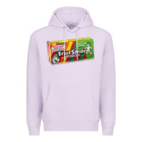 Lilac old school fruit stripe gum Premium Hoodie - lanVoArt