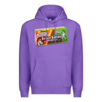 Purple old school fruit stripe gum Premium Hoodie - lanVoArt