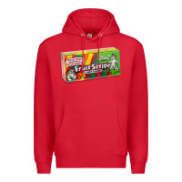 Red old school fruit stripe gum Premium Hoodie - lanVoArt