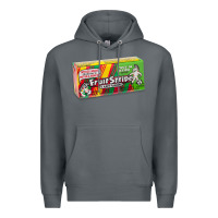 Rock old school fruit stripe gum Premium Hoodie - lanVoArt
