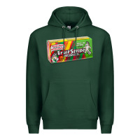 Sports Green old school fruit stripe gum Premium Hoodie - lanVoArt