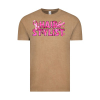 Vintage Coffee Breast Cancer hair stylist Vintage Tee - texasbilliewilder