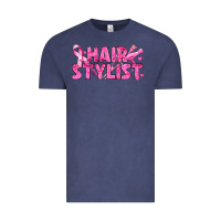 Vintage Denim Breast Cancer hair stylist Vintage Tee - texasbilliewilder
