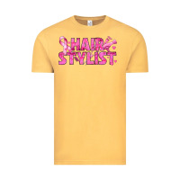 Vintage Mustard Breast Cancer hair stylist Vintage Tee - texasbilliewilder