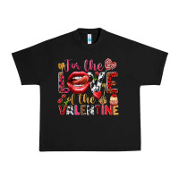 Black For the love of the Valentine Urban Heavy Tee - HowdyJamesFarm
