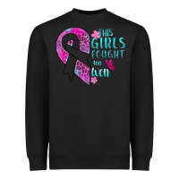 Black This Girls Fought and Won Cancer Heavyweight Sweatshirt - BundleAndBundleShop
