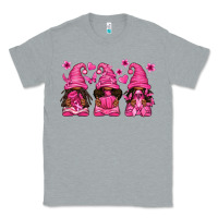 Heather Grey breast cancer afro gnomies Classic Tee - texasbilliewilder