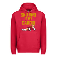 Cardinal Futurama Snu Snu Is My Cardio GIFT Premium Hoodie - lanVoArt