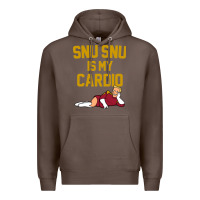Coffee Futurama Snu Snu Is My Cardio GIFT Premium Hoodie - lanVoArt
