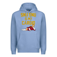 Colony Blue Futurama Snu Snu Is My Cardio GIFT Premium Hoodie - lanVoArt