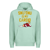 Seafoam Futurama Snu Snu Is My Cardio GIFT Premium Hoodie - lanVoArt