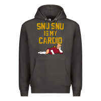 Smoke Futurama Snu Snu Is My Cardio GIFT Premium Hoodie - lanVoArt