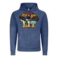 Vintage Denim Let's get lit America Eagle 4th of july Vintage Hoodie - HowdyJamesFarm