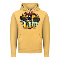 Let's Get Lit America Eagle 4th Of July Vintage Hoodie | Teevron