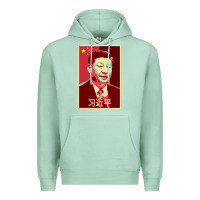 Seafoam chairman xi jinping chinese communist party president china patriotic Premium Hoodie - lanVoArt
