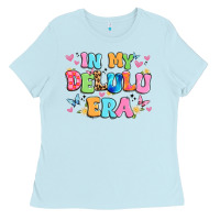 Baby Blue in my delulu era Ladies Tee - Artiststas