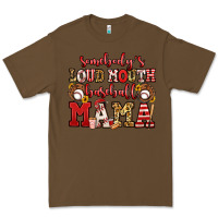 Cacao somebody's loud mouth baseball mama Premium Tee - Jasminsmagicworld
