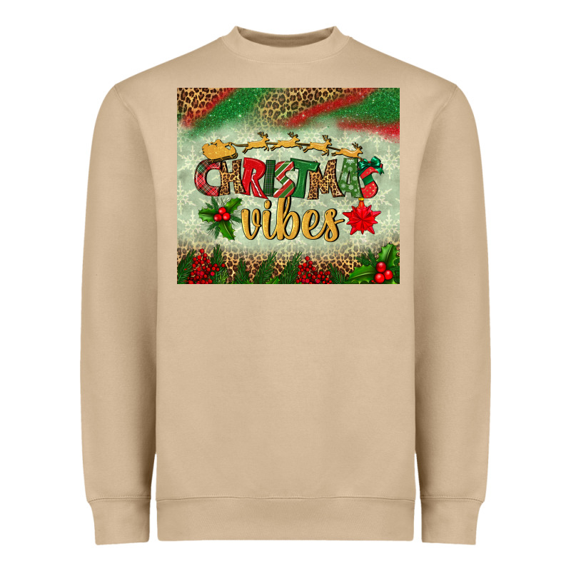 Christmas Vibes Tumbler Heavyweight Sweatshirt by BundleAndBundleShop | Teevron