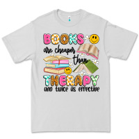 Dove Grey books are cheaper than therapy and twice as effective Premium Tee - Artiststas