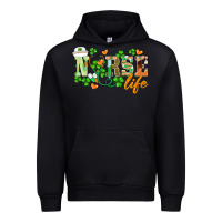 Black st.patricks nurse life Urban Hoodie - BarkalooDesign