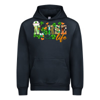 Navy st.patricks nurse life Urban Hoodie - BarkalooDesign