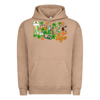 Pigment Burro st.patricks nurse life Urban Hoodie - BarkalooDesign