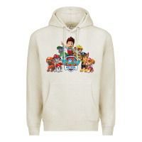 Oatmeal Heather Paw GIFT Patrol  11 Premium Hoodie - lanVoArt