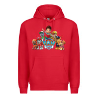 Red Paw GIFT Patrol  11 Premium Hoodie - lanVoArt