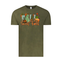 Vintage Olive Fall sweet Fall Vintage Tee - NancyCooperArtShop
