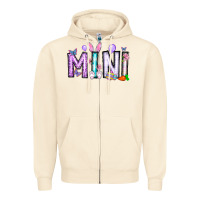 Sandshell easter day mini Zipper Hoodie - CowhideDigitalArt