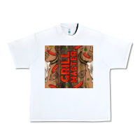 White grill master with bull skull Urban Heavy Tee - TumblerDesignByShophia