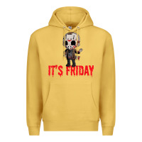 Antique Gold Funny Friday 13th Funny Halloween Horror Premium Hoodie - lanVoArt