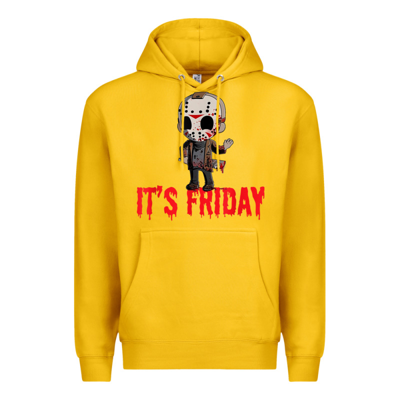 Funny Friday 13th Funny Halloween Horror Premium Hoodie by lanVoArt | Teevron