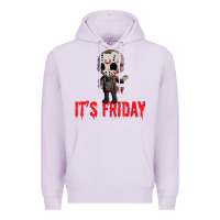 Lilac Funny Friday 13th Funny Halloween Horror Premium Hoodie - lanVoArt