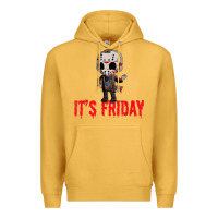 Mustard Funny Friday 13th Funny Halloween Horror Premium Hoodie - lanVoArt