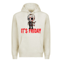 Oatmeal Heather Funny Friday 13th Funny Halloween Horror Premium Hoodie - lanVoArt