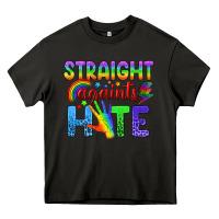 Asphalt Straight Againts Hate Heavy Core Tee - BundleAndBundleShop
