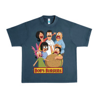 Midnight Navy bobs family portrait Urban Heavy Tee - lanVoArt