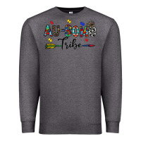 Charcoal Heather au some tribe Premium Sweatshirt - CowhideDigitalArt