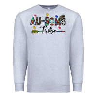 Heather Grey au some tribe Premium Sweatshirt - CowhideDigitalArt