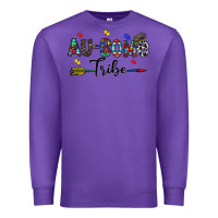 Purple au some tribe Premium Sweatshirt - CowhideDigitalArt
